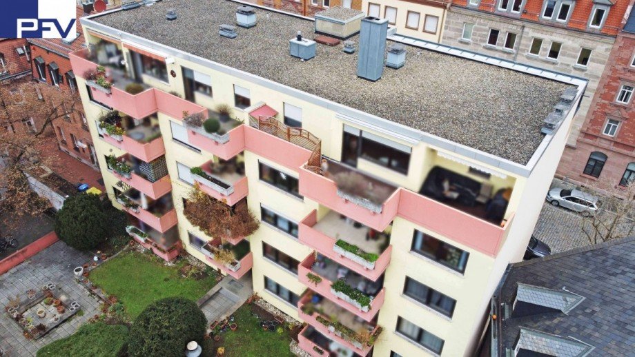 Anwesen-West-Ansicht Etagenwohnung N�rnberg