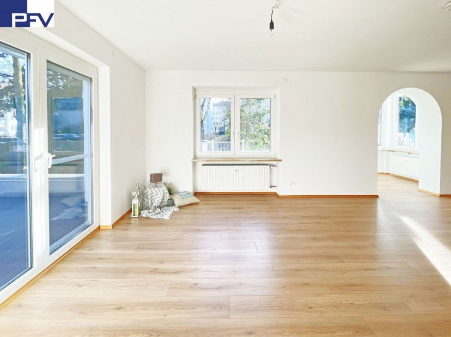 Hell & gem�tlich Terrassenwohnung N�rnberg