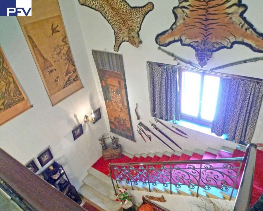 Blick von der Galerie Villa Impruneta