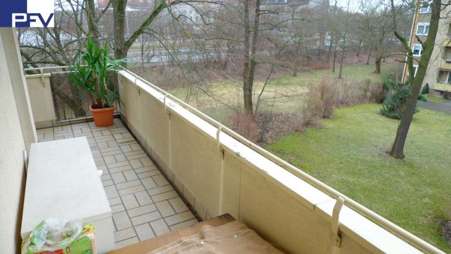 Im Sommer wird alles gr�n Etagenwohnung N�rnberg