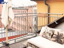 Dachterrase (2) Verkauft: Ganz oben und mitten drin! Stylisches Penthouse-Loft mit sonniger Dachloggia