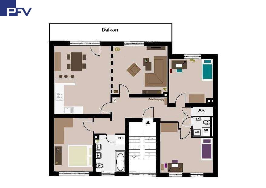 Vorschlag Grundriss Wohnung N�rnberg