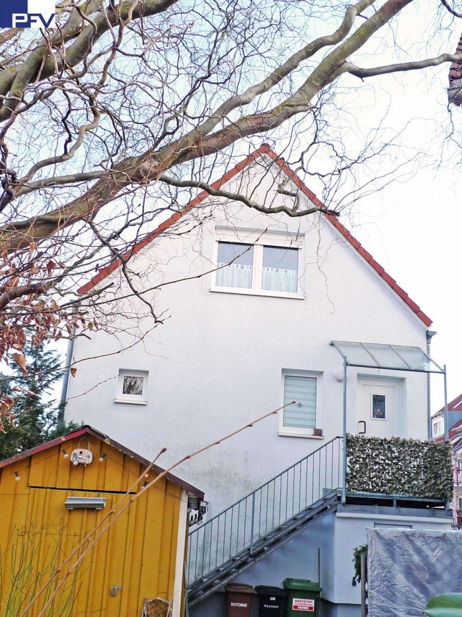 Ansicht Nord m. Eingang2 Maisonettewohnung Wendelstein