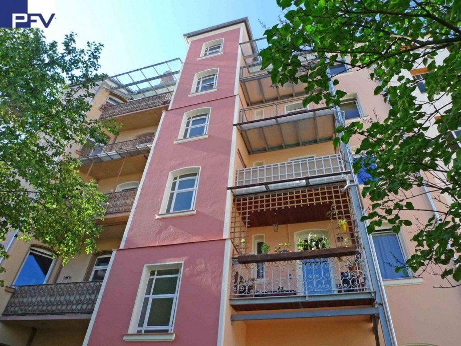 Fassade zum Hof Etagenwohnung N�rnberg