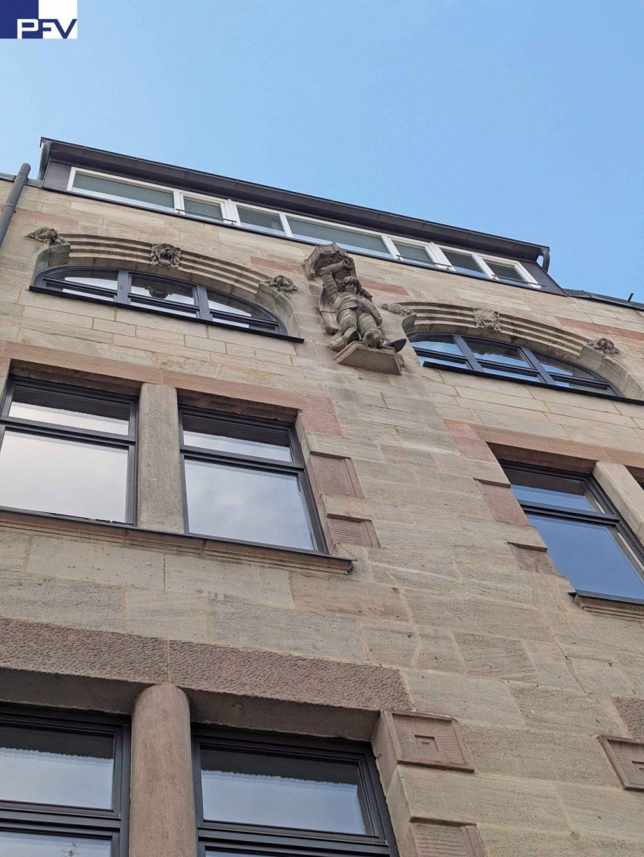 Anwesen h Denkmalgesch�tzte Fassade Wohnung N�rnberg