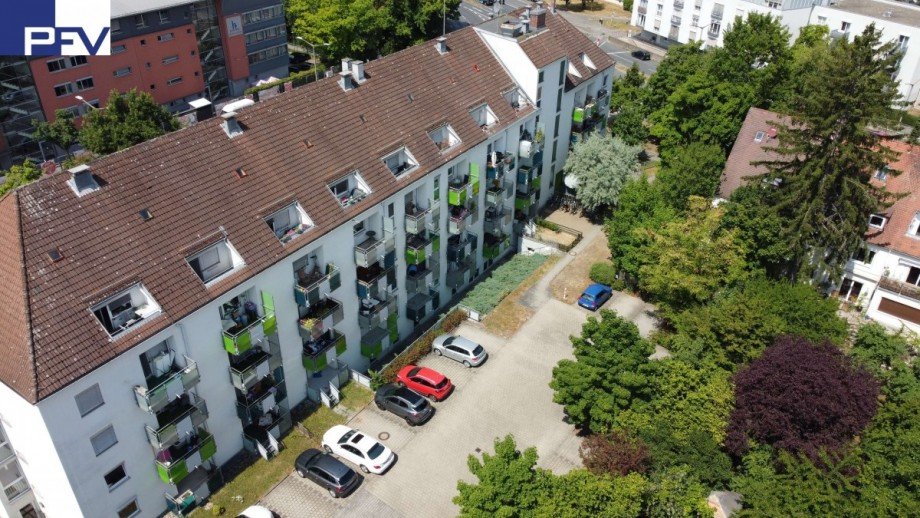 Luftbild S�d Ost Etagenwohnung N�rnberg