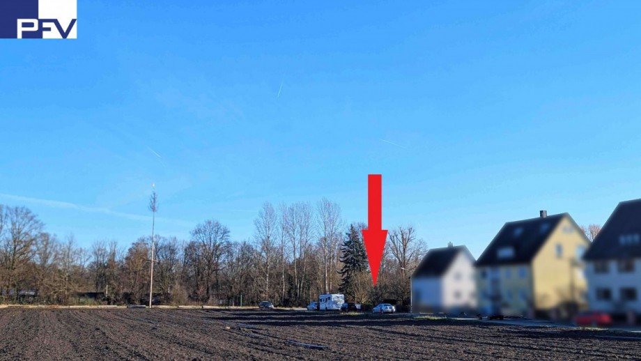Ansicht von Nord-West Grundst�ck N�rnberg