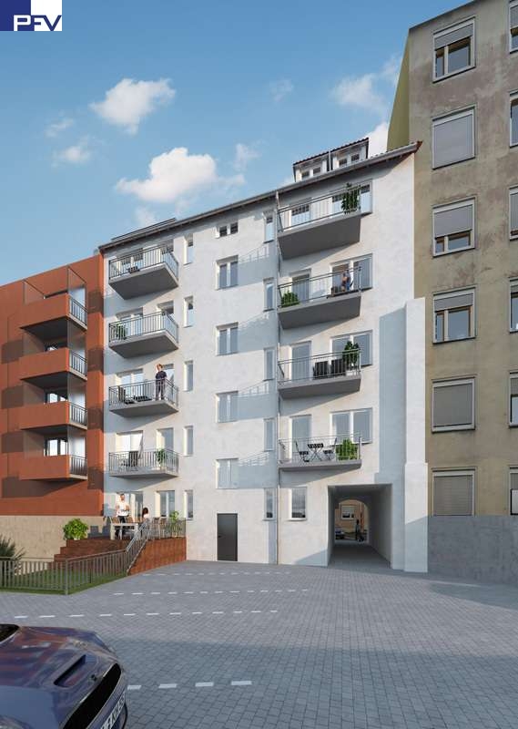 R�ckansicht (Visualisierung) Renditeobjekt N�rnberg