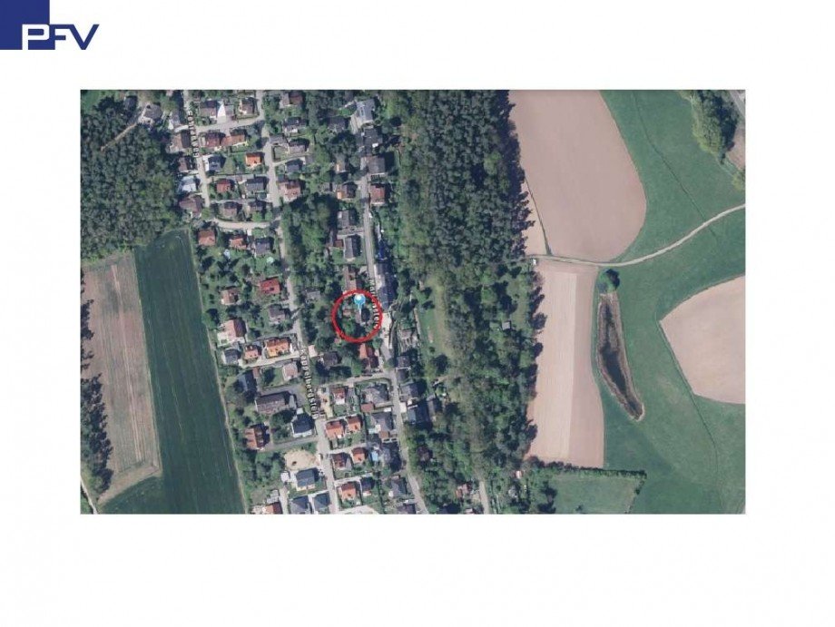 Luftbild Grundst�ck Schwabach