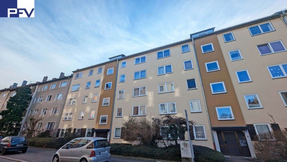 Anwesen-Nord-Ansicht Etagenwohnung N�rnberg