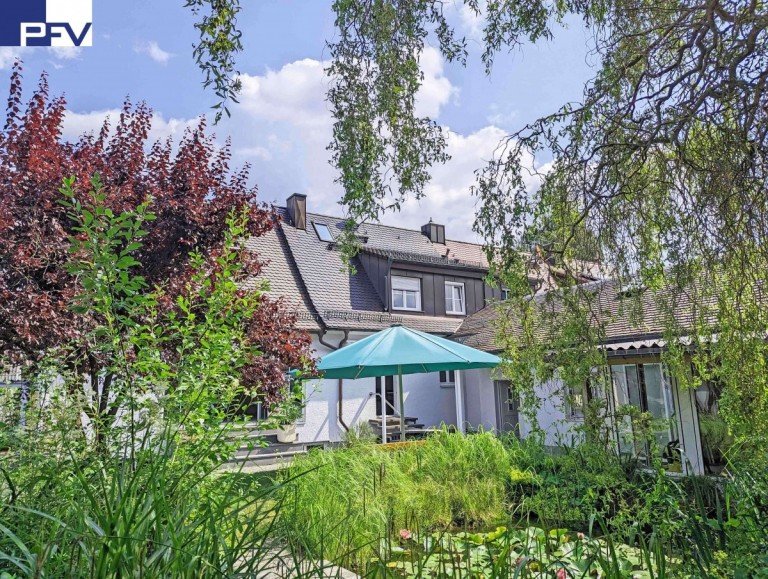 Ansicht v. PXL_20230704_090522 N�rnberg Doppelhaush�lfte VERKAUFT: Ruhige DHH mit tollem Grundst�ck & Garten & gro�z�g. Wohnbereich inkl. Garage & Carport