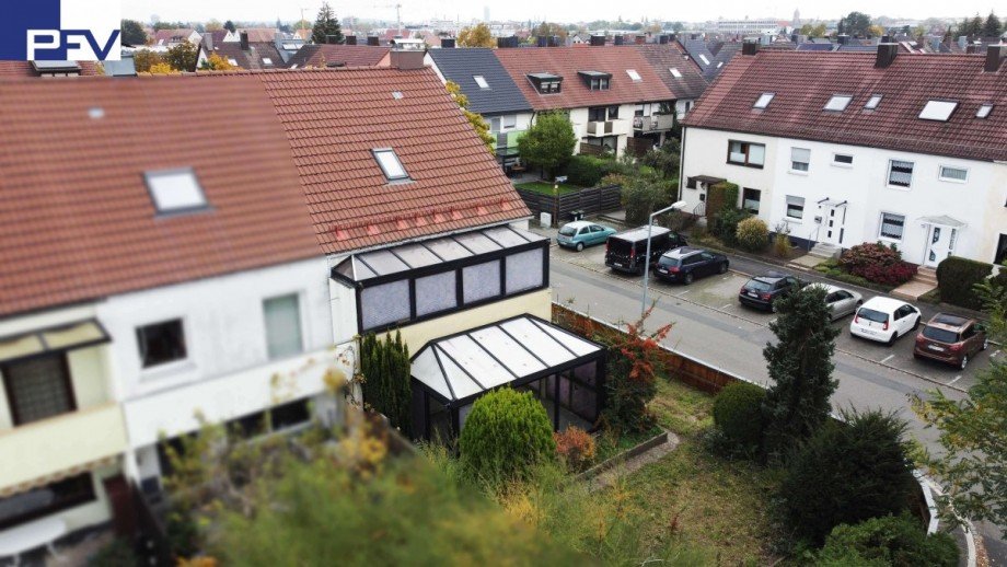 Ansicht West Reiheneckhaus N�rnberg