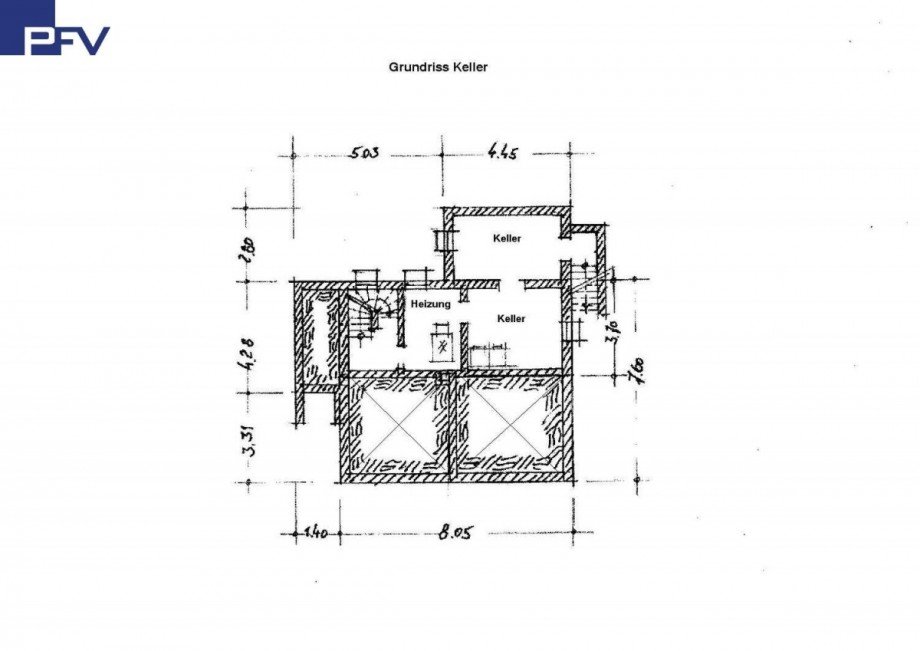 Grundriss KG Einfamilienhaus Wendelstein