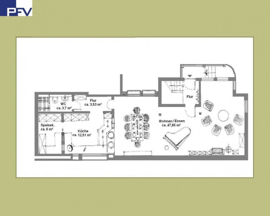 Vorschlag 1 Grundriss EG Haus F�rth