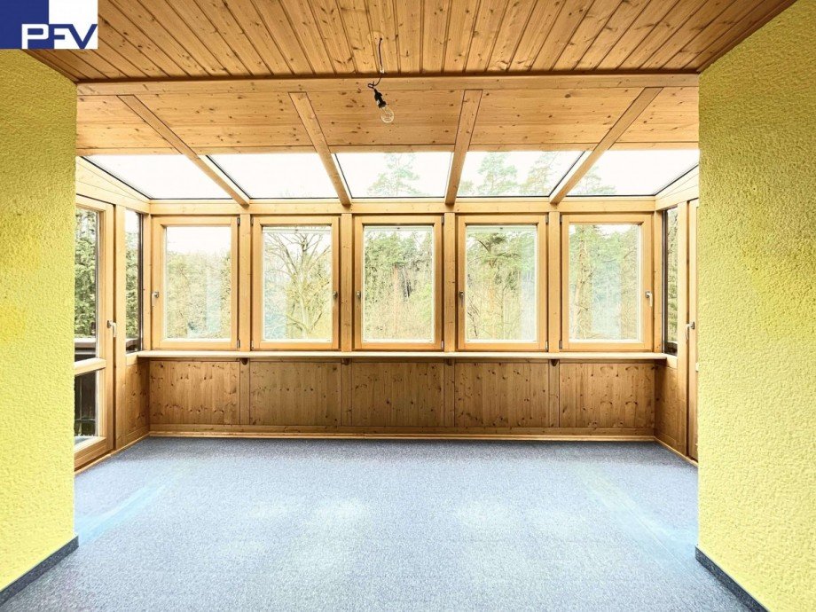 Wintergarten Einfamilienhaus Sachsen b. Ansbach