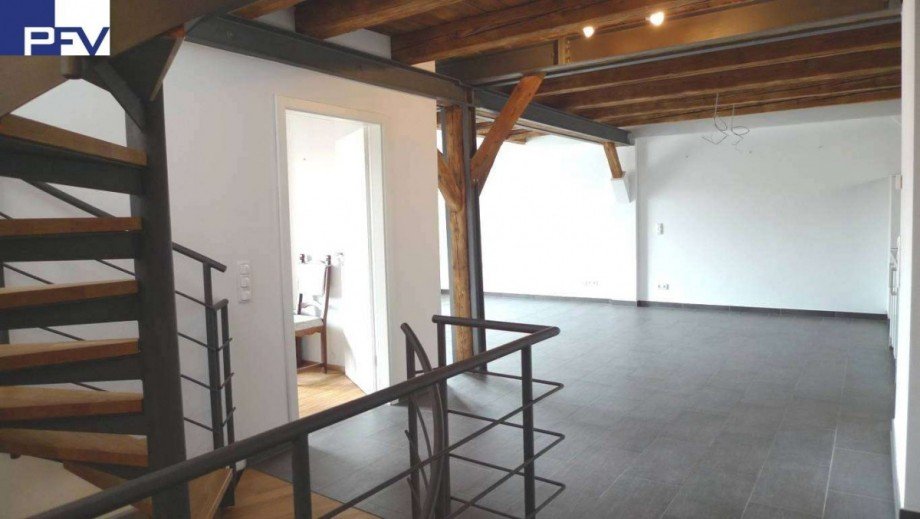 Blick vom Eingang Maisonettewohnung F�rth