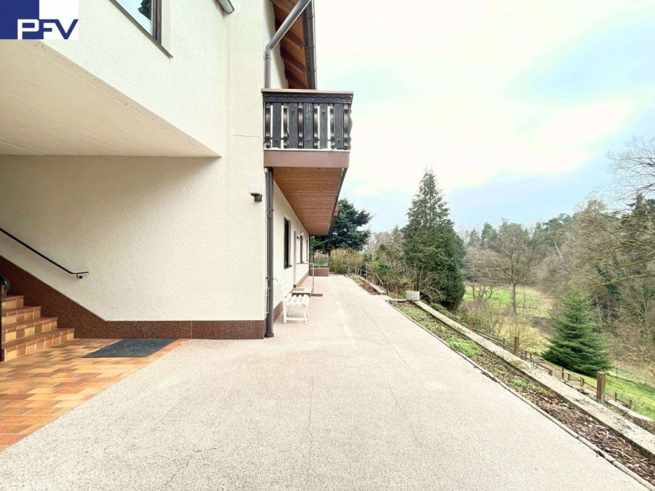 Sonnige Terrasse Einfamilienhaus Sachsen b. Ansbach
