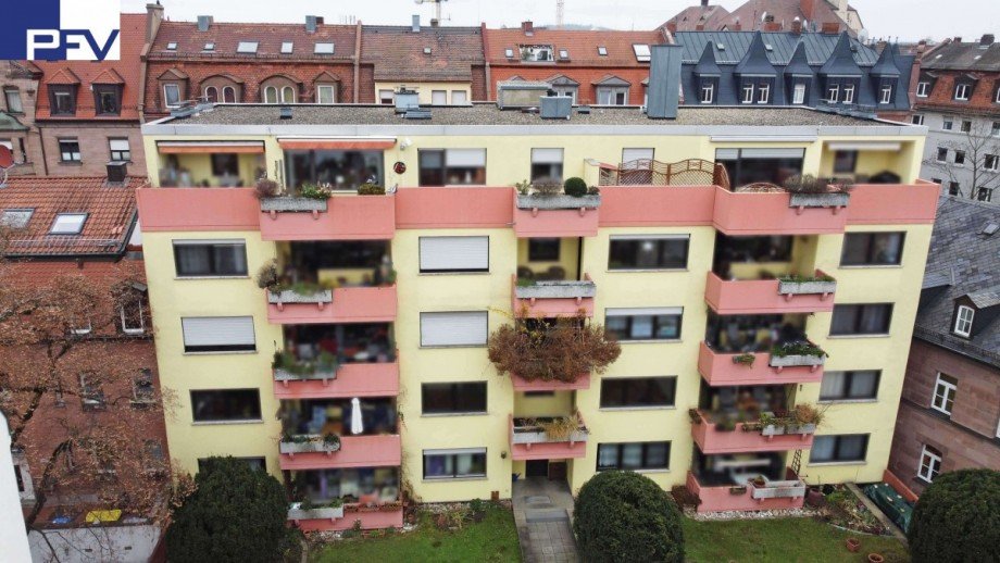 Anwesen West-Ansicht Etagenwohnung N�rnberg