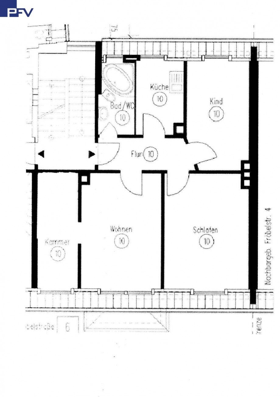 GR jetziger Zustand Maisonettewohnung N�rnberg