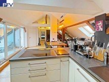 K�che (2) Verkauft: Ganz oben und mitten drin! Stylisches Penthouse-Loft mit sonniger Dachloggia
