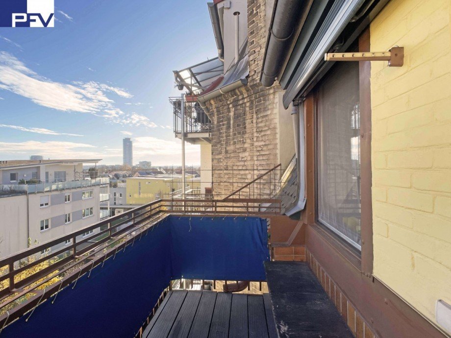 Balkon mit Weitblick Etagenwohnung N�rnberg