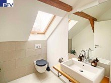 G�ste-WC (2) Verkauft: Ganz oben und mitten drin! Stylisches Penthouse-Loft mit sonniger Dachloggia