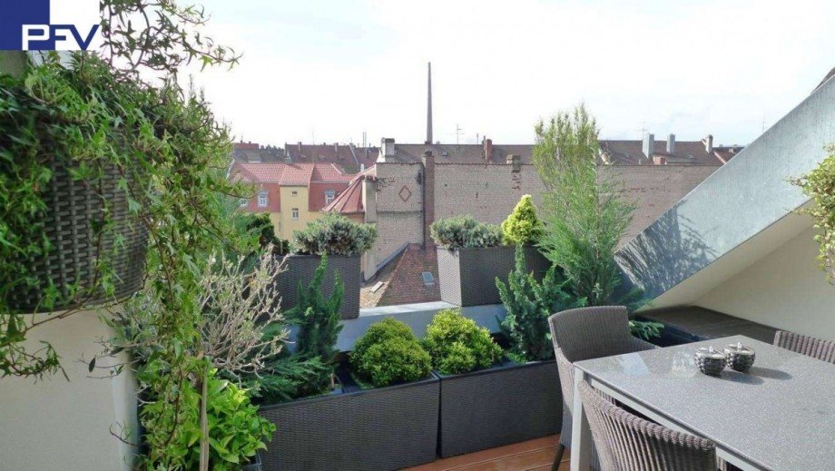 Loggia Dachgeschosswohnung N�rnberg