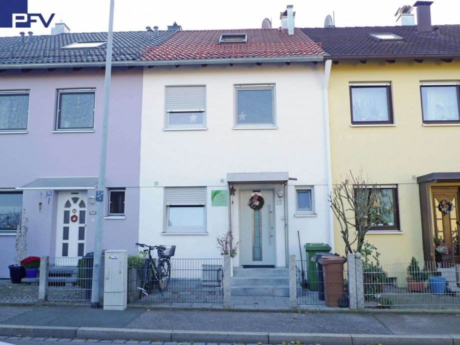 Hauseingang Reihenmittelhaus Schwabach