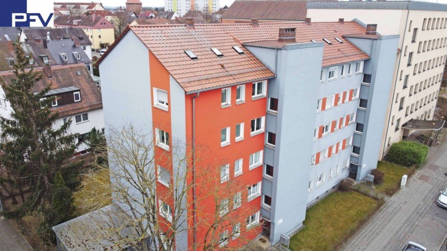 Anwesen Nord-Ost-Ansicht Etagenwohnung N�rnberg