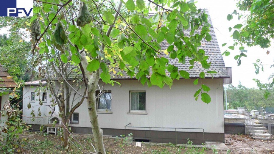 Haus Westansicht Grundst�ck Schwabach