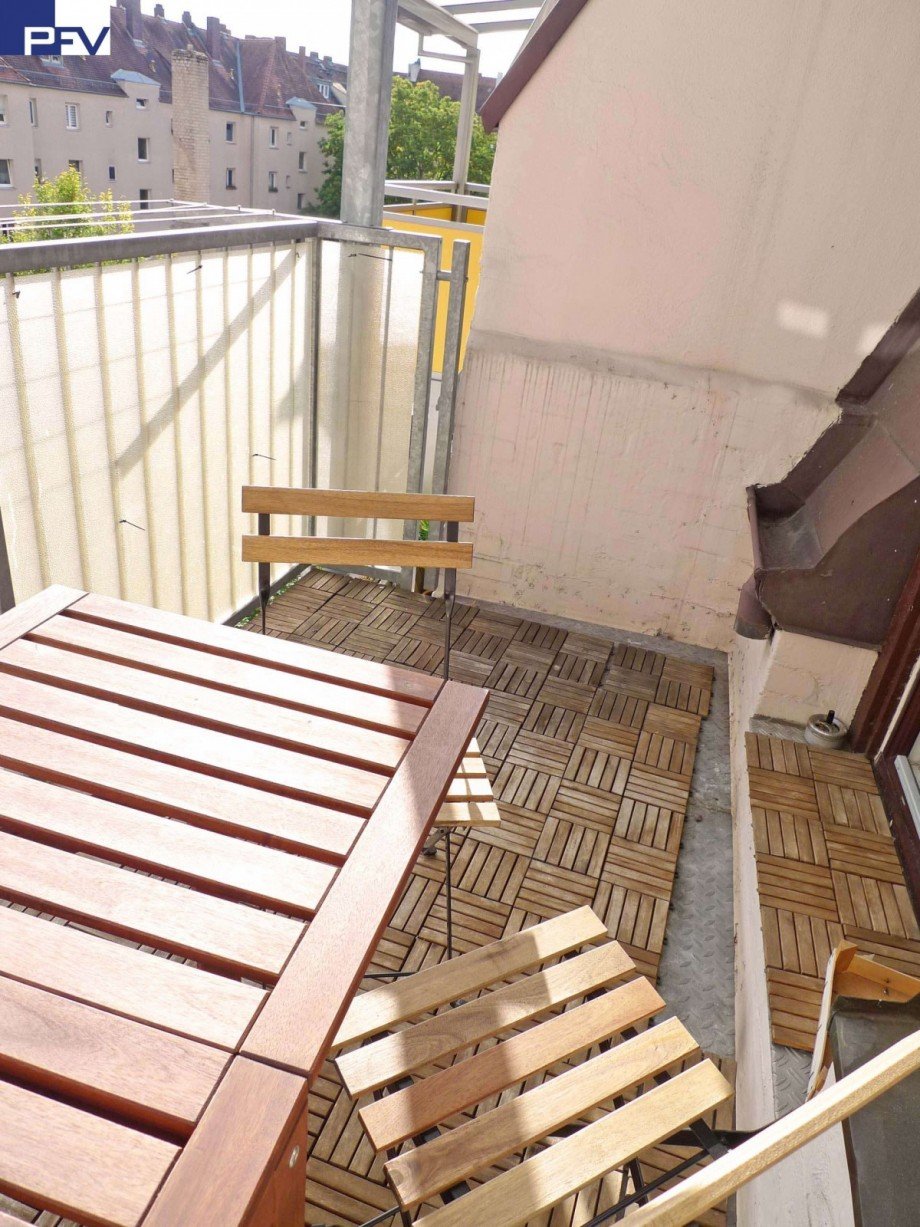 Balkon Dachgeschosswohnung N�rnberg
