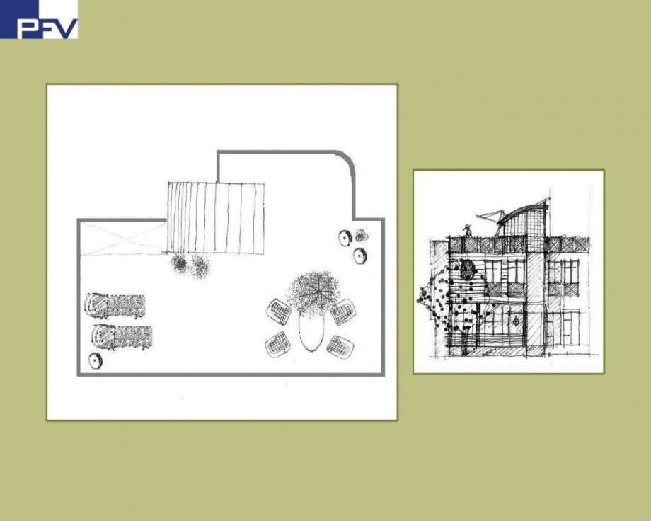 Vorschl. 1 Grundr. Dachterras. Haus F�rth