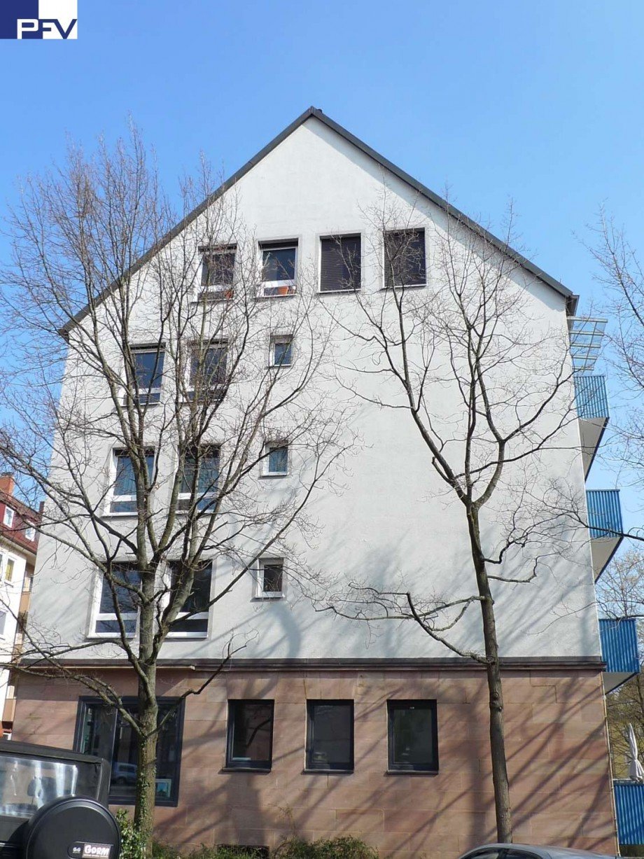West-Ansicht Anwesen Etagenwohnung N�rnberg