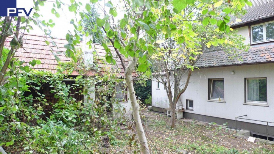 Garten mit Schuppen Grundst�ck Schwabach