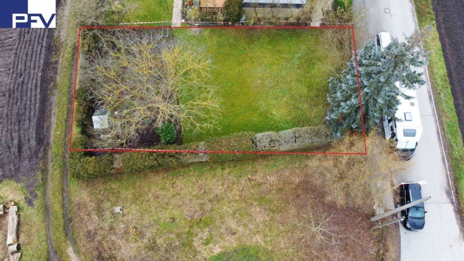 Grundst�ck - in roter Linie Grundst�ck N�rnberg