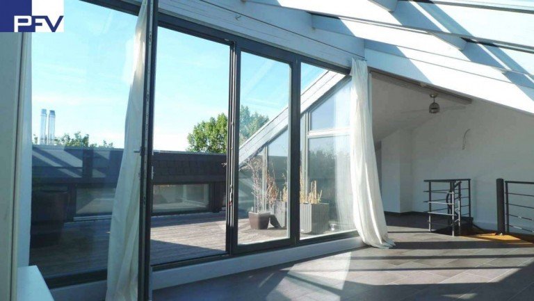 Wohnen mit Dachterrasse F�rth Maisonettewohnung Verkauft: Au�ergew�hnliches Wohnen am Stadtpark!