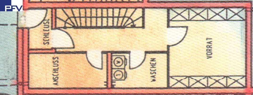 Grundriss KG Reihenmittelhaus Wendelstein