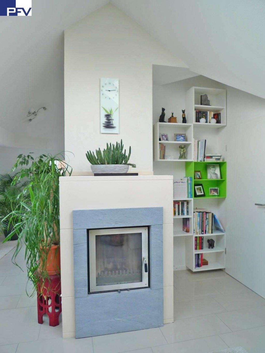 Gem�tlicher Kamin Dachgeschosswohnung N�rnberg