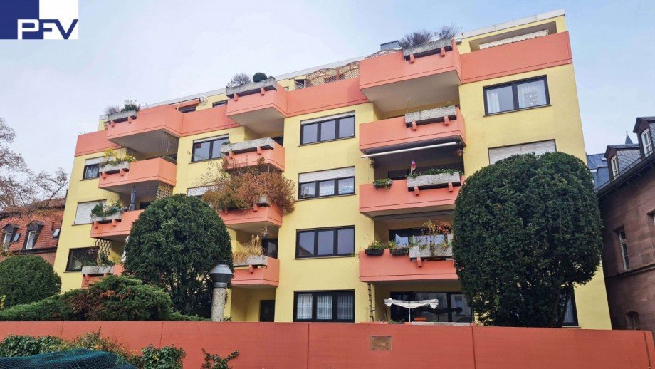 Anwesen Westbalkone Etagenwohnung N�rnberg