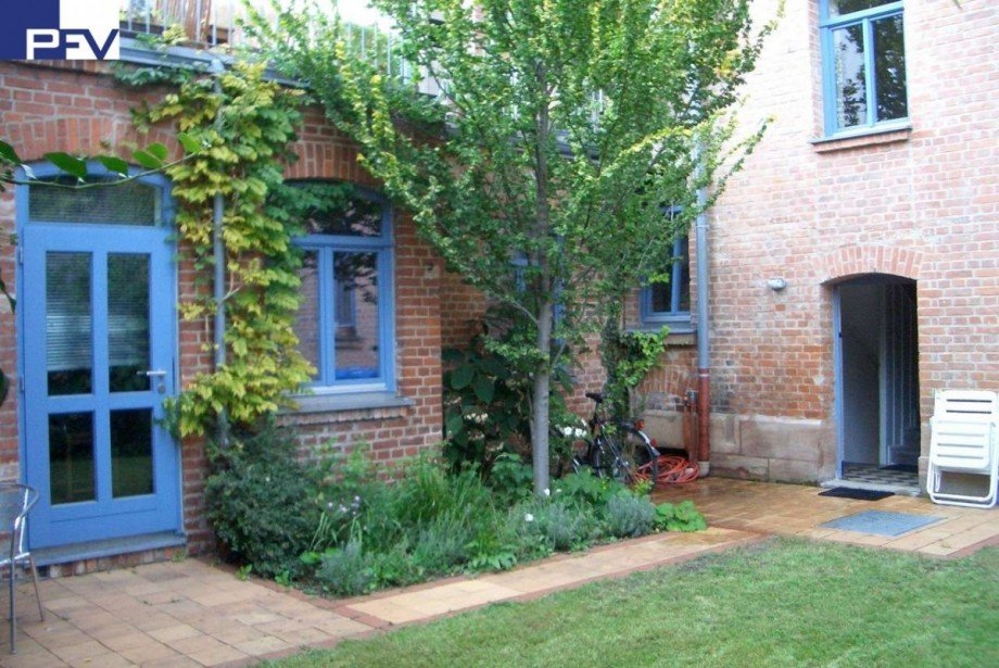 Zugang �ber Terrasse Praxis N�rnberg