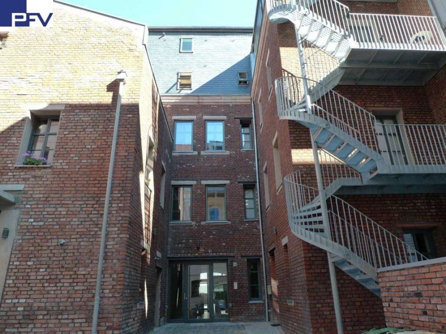 Eingang Geb�ude Maisonettewohnung F�rth
