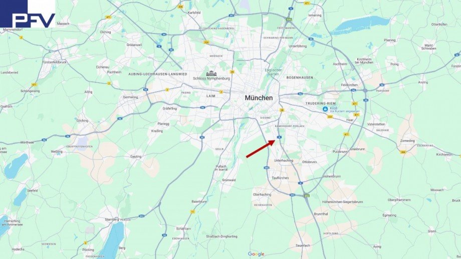 Lage Grundst�ck M�nchen