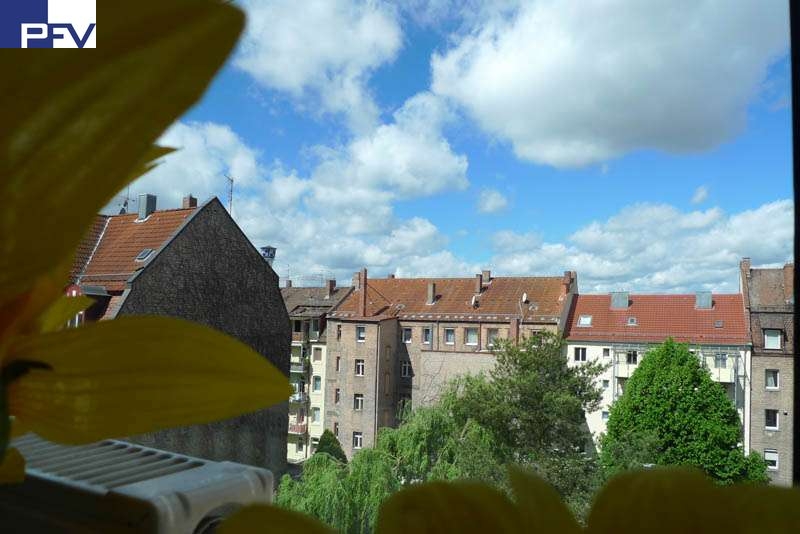 Blick �ber die D�cher Maisonettewohnung N�rnberg
