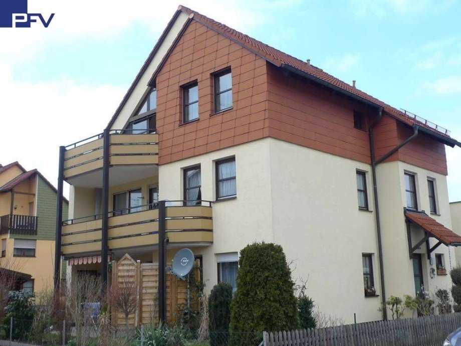 Ansicht S�d-Ost Dachgeschosswohnung Wendelstein