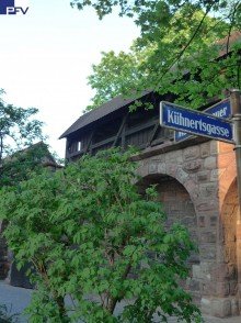 Historische Stadtmauer TOP & All inclusive in der N�rnberger Altstadt: ruhig & zentral - inkl. Strom, WLAN, Kabelfernsehen