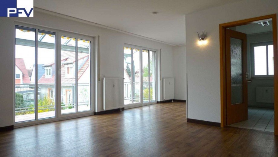 Wohnen mit Blick in die K�che Etagenwohnung Wendelstein