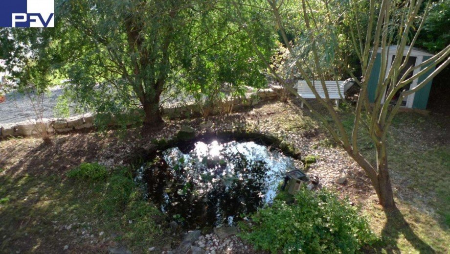 Blick in den Garten Doppelhaush�lfte Weisendorf-Retzelsdorf