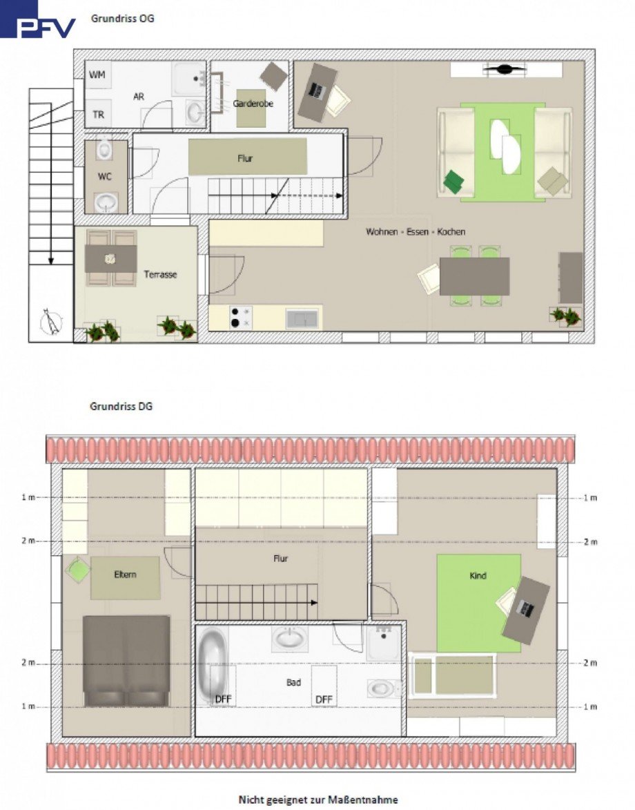 Grundriss Maisonettewohnung Wendelstein