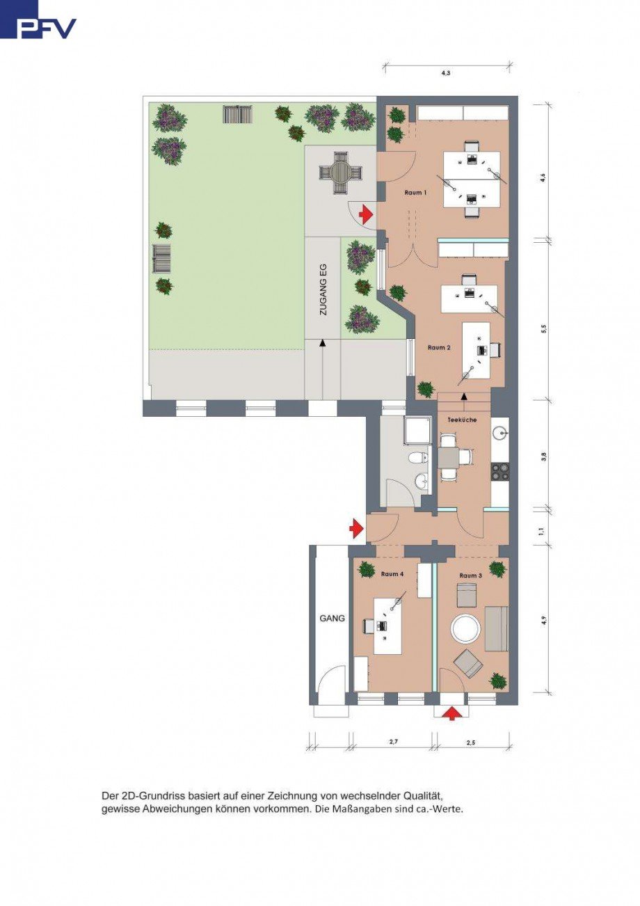 Grundriss Praxis N�rnberg
