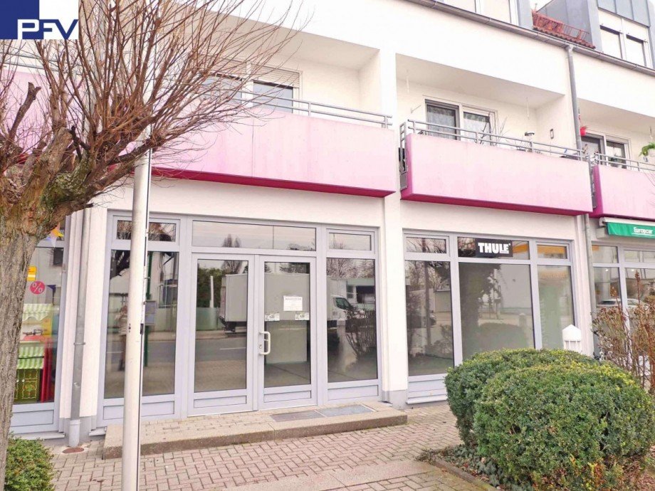 Ansicht Eingang Kunden Einzelhandel F�rth